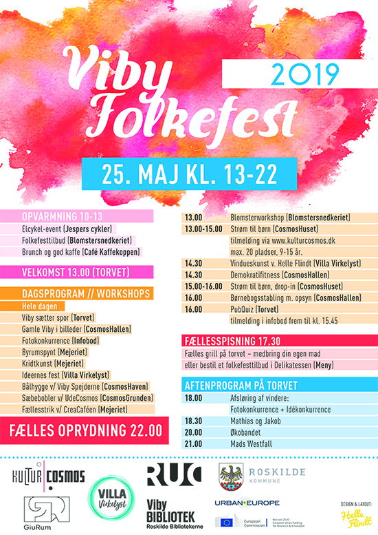 HelleFlindt.dk Plakat, Viby Folkefest